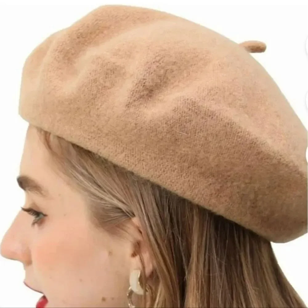 EUC Vintage S. African 100% Wool Baret Hat - Picture 5 of 5